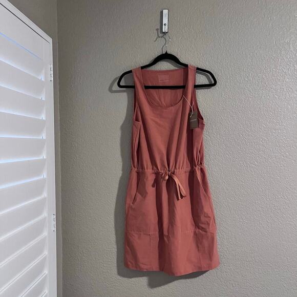 New Patagonia Women’s Fleetwith Dress Sienna Clay Sleeveless Drawstring Small - Picture 2 of 7